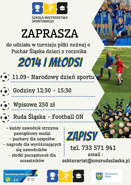 Weź udział w turnieju w ramach Narodowego Dnia Sportu!