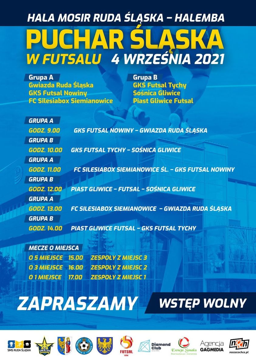 Zapraszamy na Puchar Śląska w futsalu