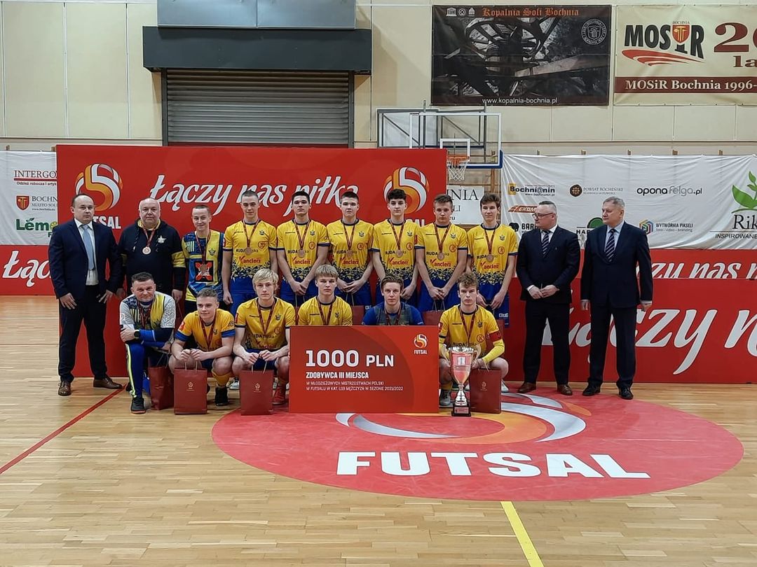 Gwiazda brązowym medalistą w futsalu!