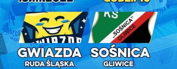 Gwiazda vs Sośnica Gliwice tuż przed nami