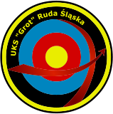 Logotyp Uczniowski Klub Sportowy Grot Logotyp Uczniowski Klub Sportowy Grot